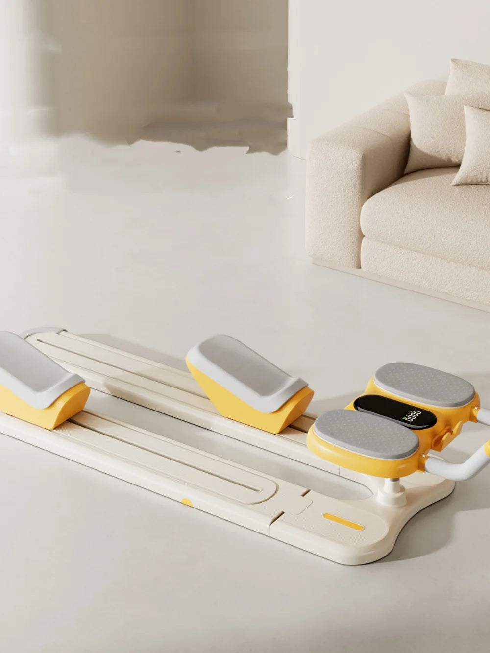 Foldable Pilates Reformer - Home Gym Core Strength Machine