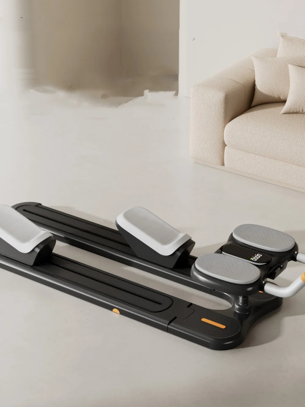 Foldable Pilates Reformer - Home Gym Core Strength Machine